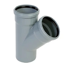 PVC lefolyó ágidom