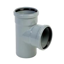 PVC lefolyó T-idom