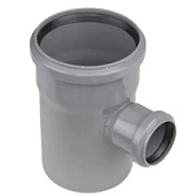 PVC lefolyó szűkített T-idom 110-50 mm (110-50-90°)