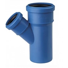VALSIR TRIPLUS hangcsillapított szűkített elágazó idom, - 45° (32-200 mm-ig)