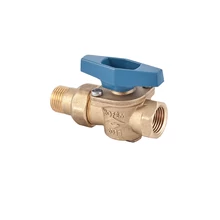 AHA MOFÉM gömbcsap kb csatlakozással (külső-belső menettel hollandis csatlakozással) 1/2"-1"-ig