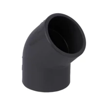 FIP PVC-U nyomó 45° könyök 20 mm-es (ragasztható - PN16)