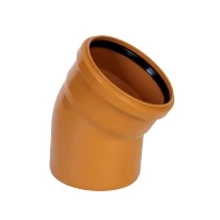 KG (PVC) könyök idom 15° (ívidom)
