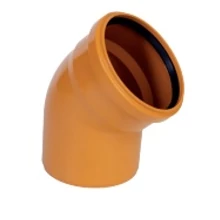 KG (PVC) könyök idom 30° (ívidom)