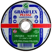 GRANIFLEX fémvágó flexkorong fémvágó 125x1 mm