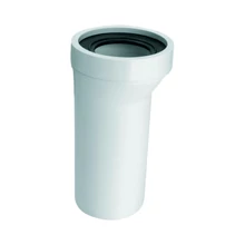 MCALPINE HC36/WC-CON6 WC-bekötőcső, excentrikus, 20 mm, DN110 x 26 0mm
