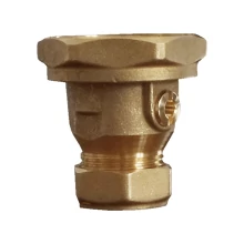 GIACOMINI R252 szivattyúcsatlakozó elzáróval, 6/4” x 22 mm