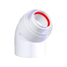 TRICOX D 60/100 mm-es könyök 45° (2db/csomag)