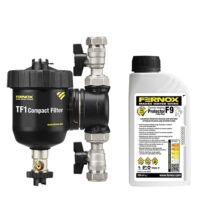 FERNOX TF1 COMPACT "kis helyigényű" nagy teljesítményű mágneses vízszürő 22mm, 3/4"
