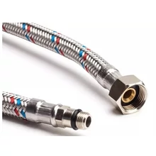 Flexibilis csapbekötő vízcső 1/2"hollandival -10x1 menettel