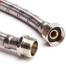 Flexibilis vízcső 3/8"-3/8" külső-belső hollandival (kb)
