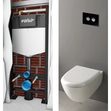 VALSIR falsík alatti WC tartály TROPEA S BLOCK