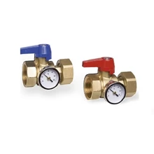 WATTS golyóscsap pár hőmérővel (3114065) WATTS golyóscsap pár hőmérővel (3114065)