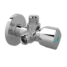 ARCO A80 TWIN dupla sarokszelep (1/2"-3/8"-3/8")