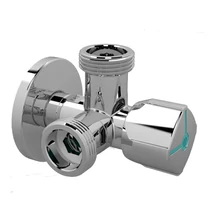 ARCO A80 TWIN dupla sarokszelep (1/2"-3/4"-3/4")