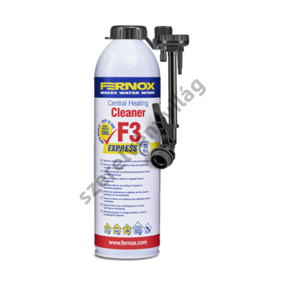 FERNOX CLEANER F3 EXPRESS (aeroszol) 400 ml - tisztítófolyadék 130 liter vízhez