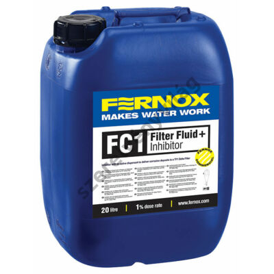 FERNOX HVAC FC1 FILTER FLUID + INHIBITOR korrozió és vízkövesedés gátló 20L