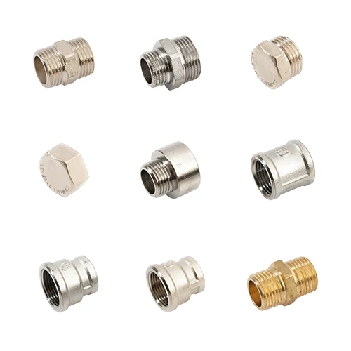 RÉZ, NIKELEZETT, KRÓM MENETES SZERELVÉNYEK