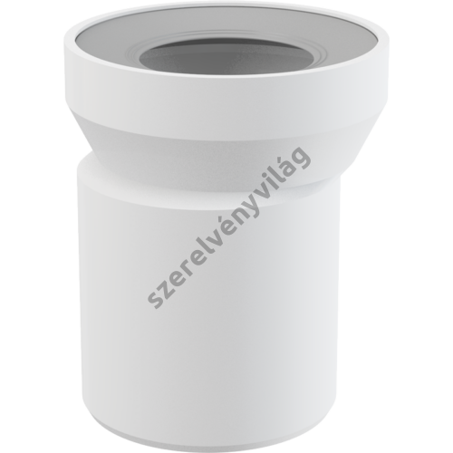 ALCAPLAST A92 WC csatlakozó – excentrikus toldócső 158 mm