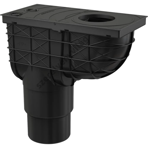 ALCAPLAST AGV4 Univerzális esővíz elvezető 300 × 155/125/110 mm, függőleges