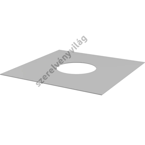 ALCAPLAST AIZ1 öntapadó vízszigetelő gallér padlóösszefolyókhoz 300 x 300 mm