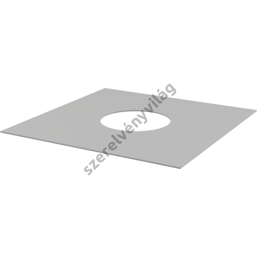 ALCAPLAST AIZ1 öntapadó vízszigetelő gallér padlóösszefolyókhoz 300 x 300 mm