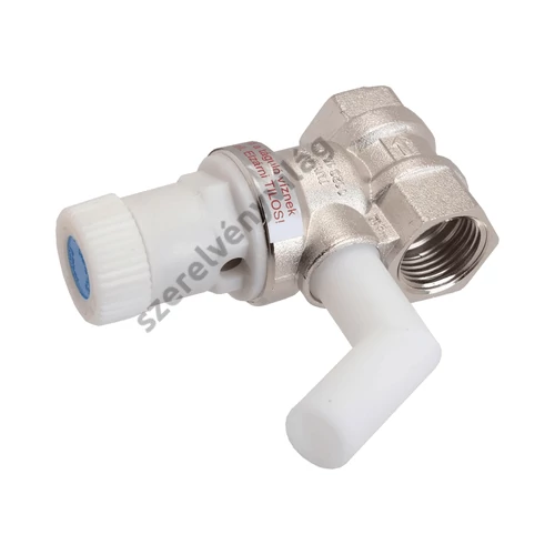 MMG bojler biztonsági szelep, L=43mm, 1/2”BB