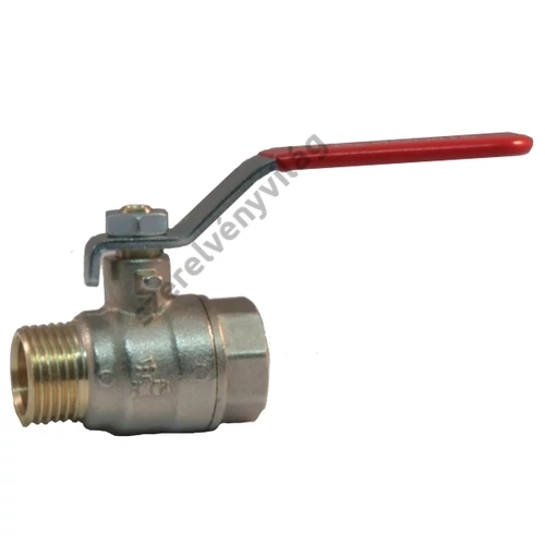 BIANCHI fix kb golyóscsap külső-belső menettel (fix külső menettel) nagy karos (PN 25) 1/2"-2"-ig