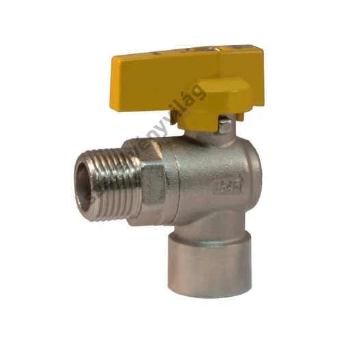 BIANCHI fix kb sarok golyóscsap, fix külső-belső menettel 1/2"-3/4"-ig