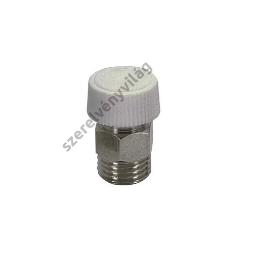 BIANCHI kézi légtelenítő dugó műanyag gombos 1/4"-1/2"-ig