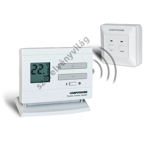 COMPUTHERM Q3RF vezeték nélküli (rádiófrekvenciás), digitális szobatermosztát