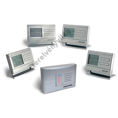 COMPUTHERM Q8RF multizónás, vezeték nélküli (rádiófrekvenciás), programozható, digitális szobatermosztát