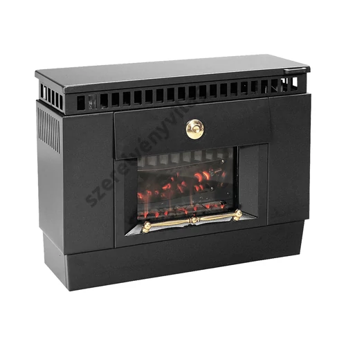 FÉG Zeusz F850P ERP kéményes gázkonvektor fekete színű 5, 7 kW