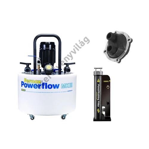 FERNOX POWERFLOW FLUSHING MACHINE MKIII fűtésirendszer tisztitógép (KOMPLETT CSOMAG!)