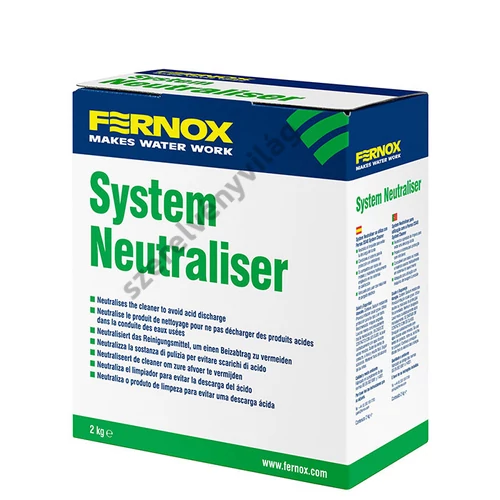 FERNOX SYSTEM NEUTRALISER 2 kg semlegesítő por/folyadék fűtésrendszerekhez