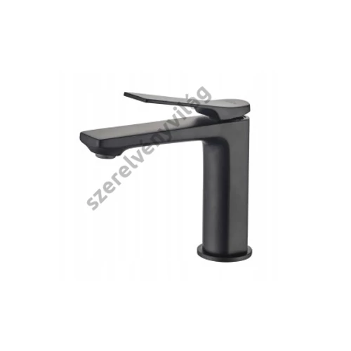 INVENA NERI BLACK mosdócsaptelep, álló, fekete, waterplating bevonat