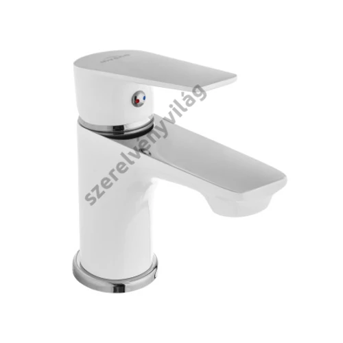 INVENA DOKOS mosdócsaptelep, álló, fehér-króm