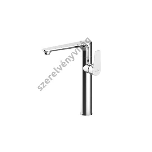 INVENA DOKOS magasított mosdócsaptelep, álló, forgatható kifolyóval, króm