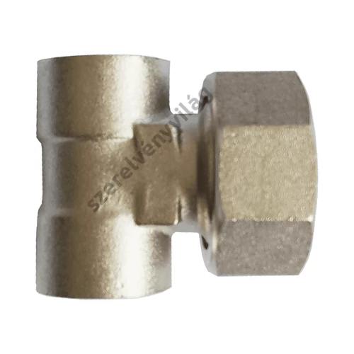 DELTA T osztó végelem, tömítő gyűrűvel, 1”Bx1/2”Bx1/2”B