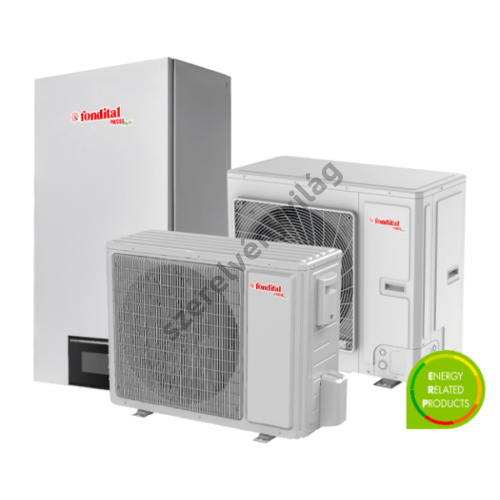 PROCIDA AWS X split levegő-víz hőszivattyú inverteres szabályozással, fűtésre és hűtésre
