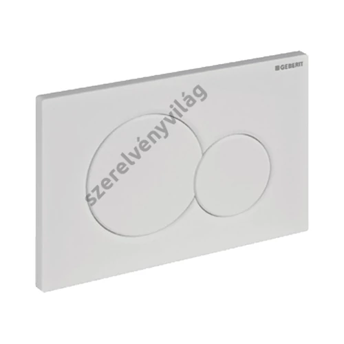 GEBERIT Sigma01 nyomólap, 2 vízmennyiséges, alpinfehér