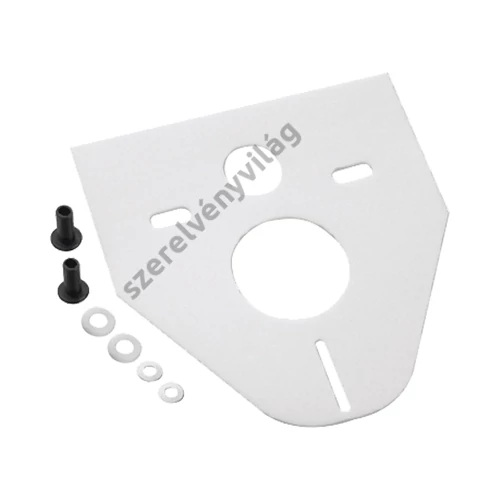 HAAS hangszigetelő szett fali WC-hez, bidéhez, 422x372x4mm, szerelési készlettel