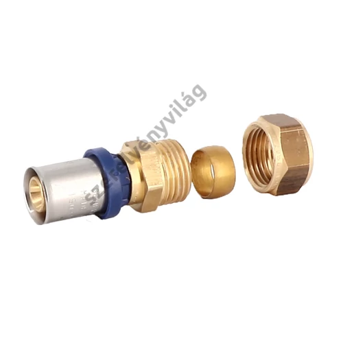 GENERAL FITTINGS roppantógyűrűs préselhető csatlakozó TH-H-U (15x16, 22x20 mm-ig)