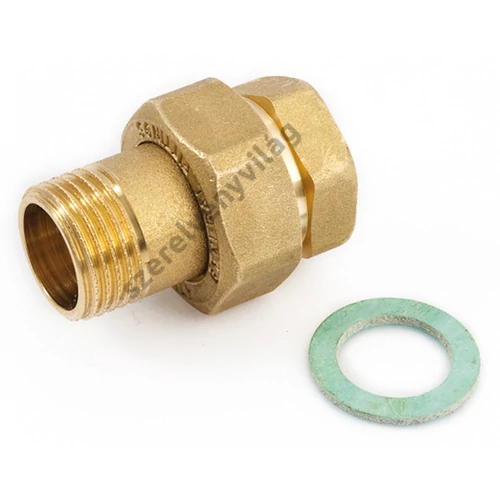 GENERAL FITTINGS réz, egyenes hollandi, külső-belső menettel (kb), síktömített 1/2"-tól 2"-ig