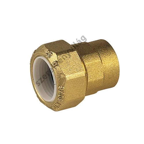 BIANCHI réz kpe belső menet műanyag szórítógyűrűvel 20-40 mm-ig (PN 16)