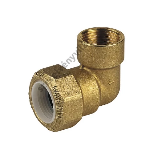 BIANCHI réz kpe könyök belső menettel műanyag szórítógyűrűvel 20-40 mm-ig (PN 16)