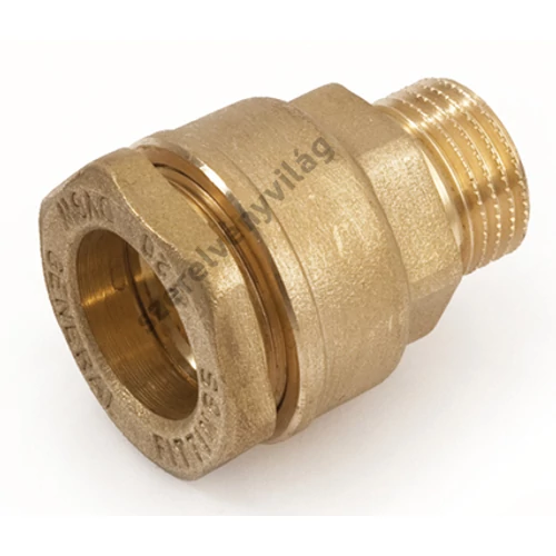 GENERAL FITTINGS réz kpe külső menet tömszelencés réz szorítógyűrűvel 20-63 mm-ig (PN 16)