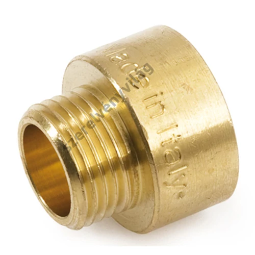GENERAL FITTINGS réz szűkítő belső-külső menettel (bk) 1/4"-tól 2"-ig