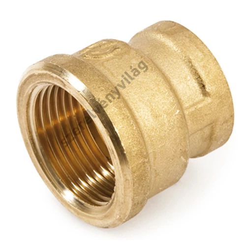 GENERAL FITTINGS réz szűkített karmantyú belső-belső menettel (bb) 1/8"-tól 2"-ig