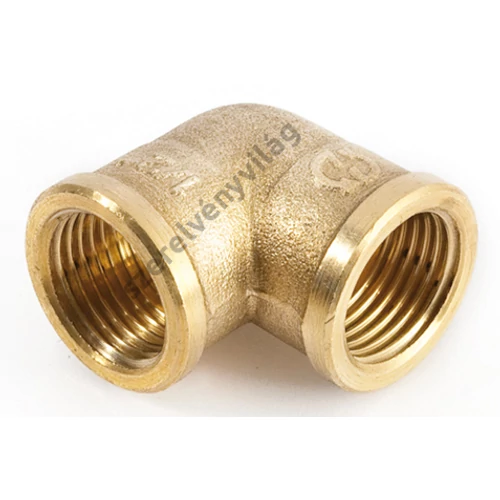 GENERAL FITTINGS réz könyök belső-belső menettel (bb) 1/4"-tól 2"-1/2 -ig
